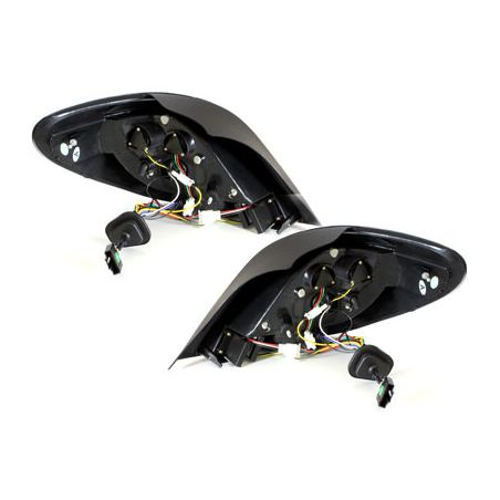 Feux arrière LED Peugeot 207 06-05.09  Noir