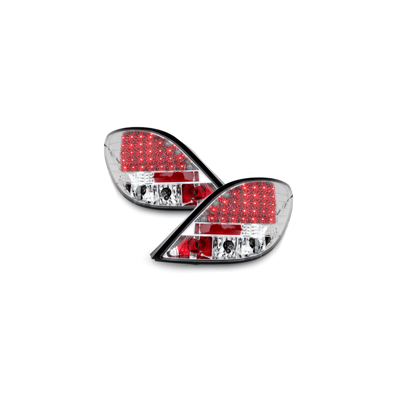 Feux arrière LED Peugeot 207 06-05.09  cristal