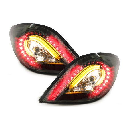 Feux arrière LED Peugeot 207 06+_LED Blinker Fumé