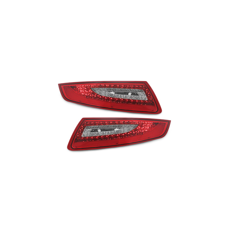Feux arrière LED Porsche 911/997 2004-2008 rouge clair