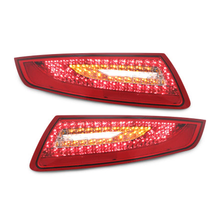 Feux arrière LED Porsche 911/997 2004-2008 rouge clair