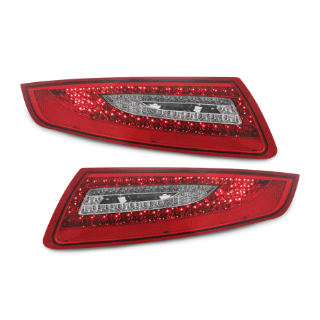 Feux arrière LED Porsche 911/997 2004-2008 rouge clair