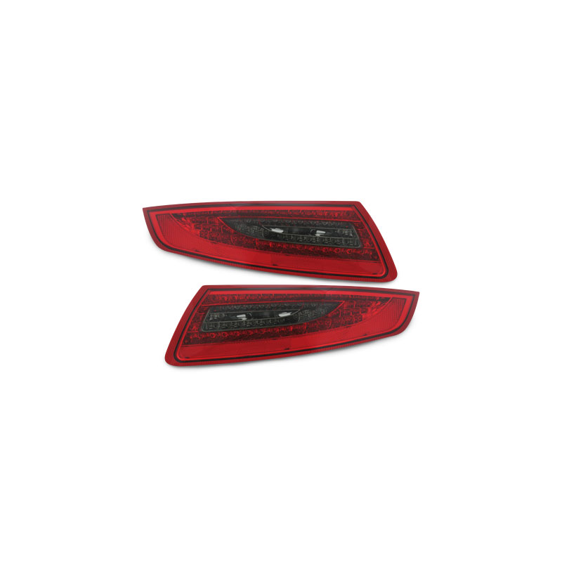 Feux arrière LED Porsche 911/997 2004-2008 Rouge / fumé