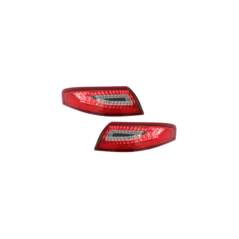 Feux LED Porsche 911/996 années 97-06 Rouge / Cristal