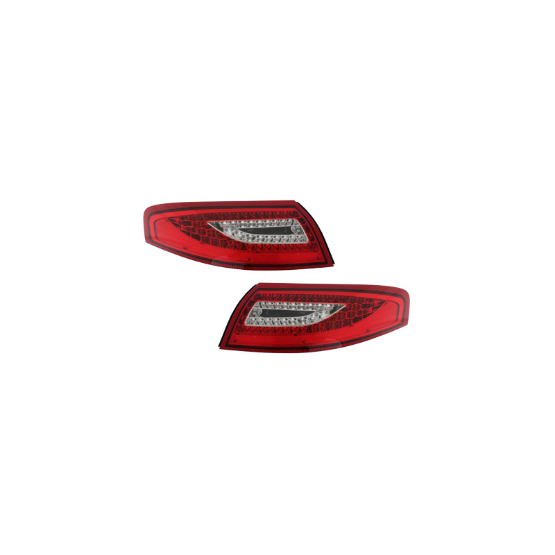Feux LED Porsche 911/996 années 97-06 Rouge / Cristal