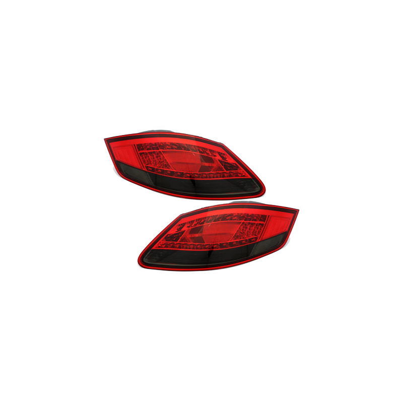Feux arrière LED Porsche Boxster 987, Cayman_Rouge/Fumé