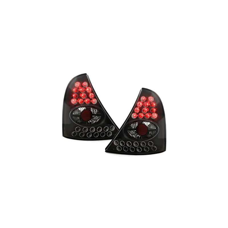 Feux arrière LED Renault Clio II 98-01 Noir