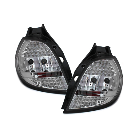 Feux arrière LED Renault Clio 05-09  cristal