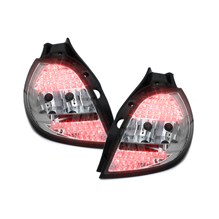 Feux arrière LED Renault Clio 05-09  cristal