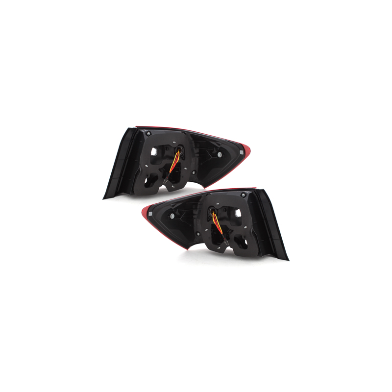 Feux arrière LED Subaru Impreza 07+-Rouge/Cristal