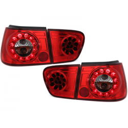  Feux arrière à LED Seat Ibiza 6K2 08.99-02.02 Rouge/Cristal -  RSI01LLRC