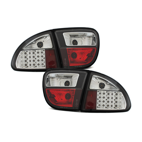 Feux arrière à LED Seat Leon 99-05 Noir