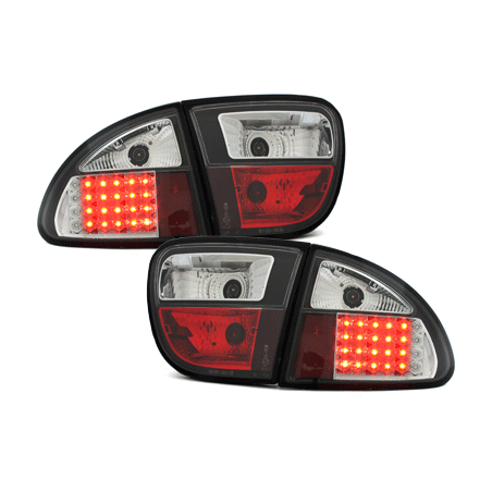 Feux arrière à LED Seat Leon 99-05 Noir