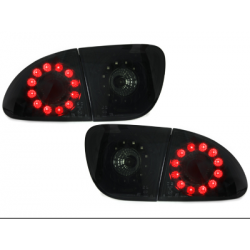Feux arrière LED Seat Leon 99-05 - Noir/Fumé