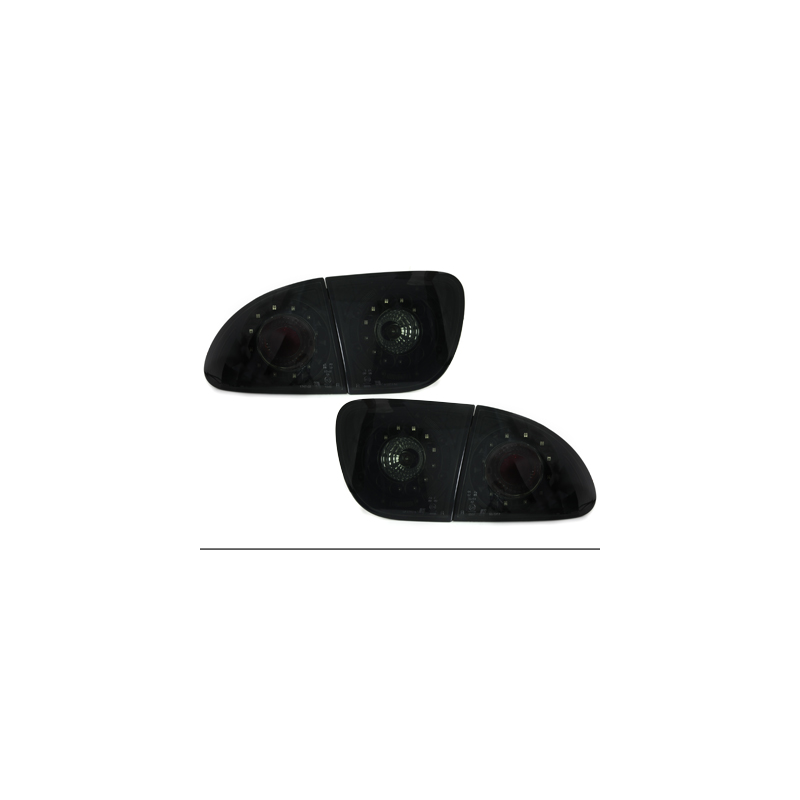 Feux arrière LED Seat Leon 99-05 - Noir/Fumé
