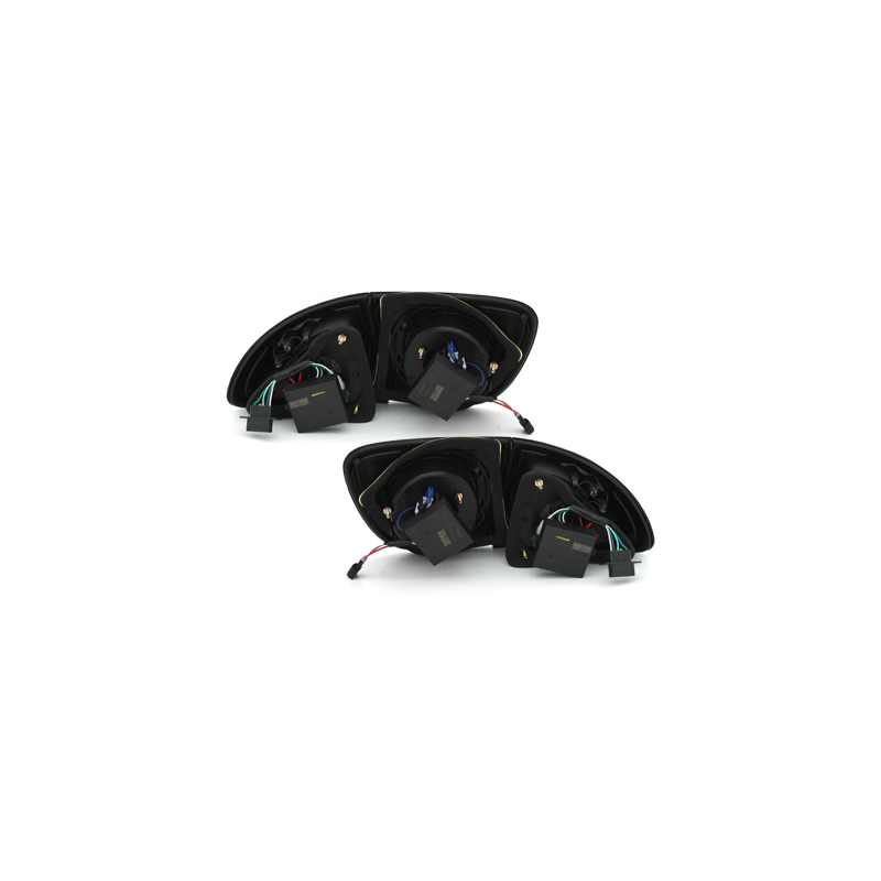 Feux arrière LED Seat Leon 99-05 - Noir/Fumé