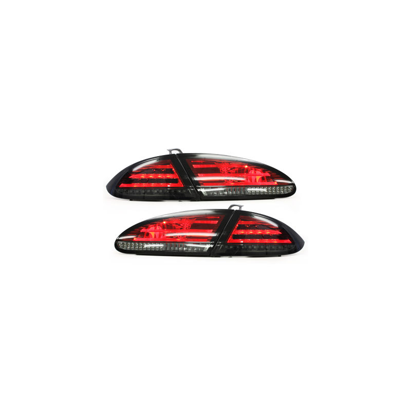 Feux arrière à LED Seat Leon 05-09 1P Rouge/Fumé
