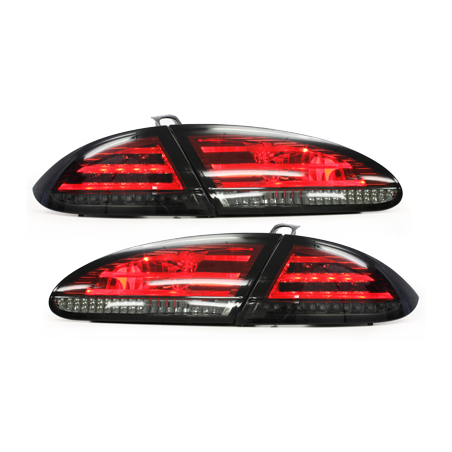 Feux arrière à LED Seat Leon 05-09 1P Rouge/Fumé