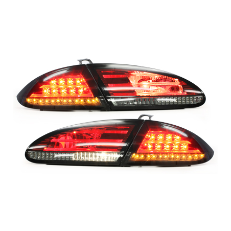 Feux arrière à LED Seat Leon 05-09 1P Rouge/Fumé