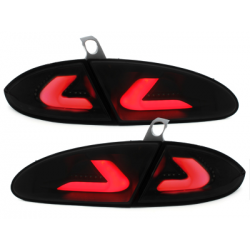 Feux à LED Boomerang Seat Leon Bande 05-09 1P Noir/Fumé