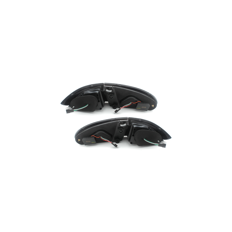 Feux à LED Boomerang Seat Leon Bande 05-09 1P Noir/Fumé