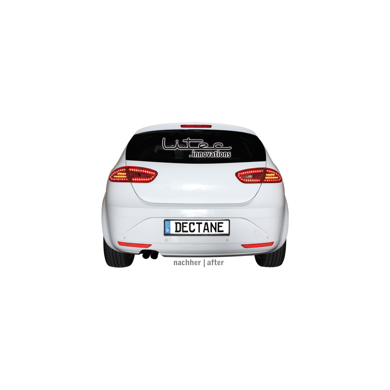 Feux arrière à LED Seat Leon 09+ 1P1 Rouge