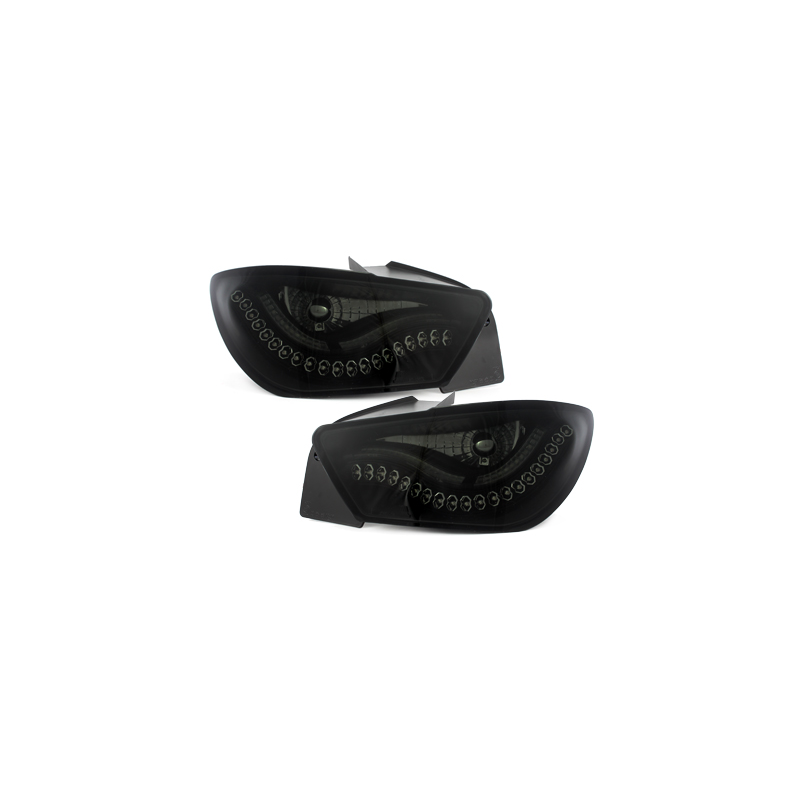  Feux arrière LED Seat Ibiza 6J 04.08-11.12-Noir/Fumé -  RSI09LLBS