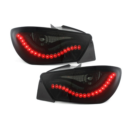  Feux arrière LED Seat Ibiza 6J 04.08-11.12-Noir/Fumé -  RSI09LLBS