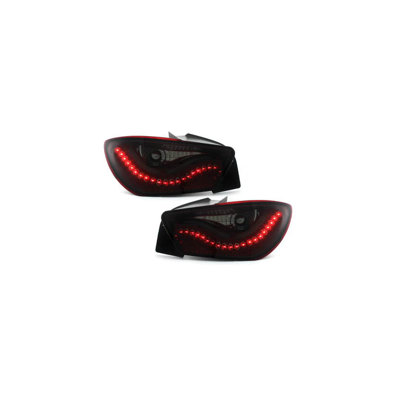  Feux arrière LED  Seat Ibiza 6J Rouge/Fumé -  RSI09LLRS