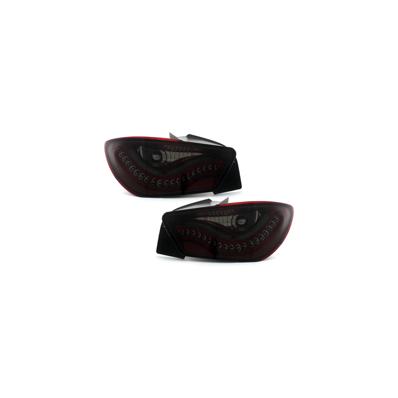 Feux arrière LED  Seat Ibiza 6J Rouge/Fumé -  RSI09LLRS