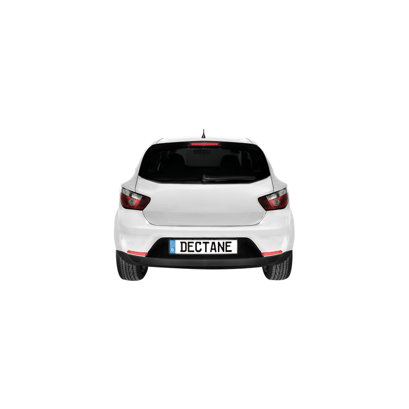  Feux arrière à LED Seat Ibiza 6J 04.08+ Rouge/Chrome -  RSI09LRC