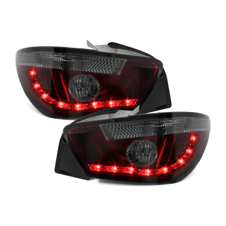  Feux arrière à LED Seat Ibiza 6J 04.08+ Rouge/Fumé -  RSI09LRS