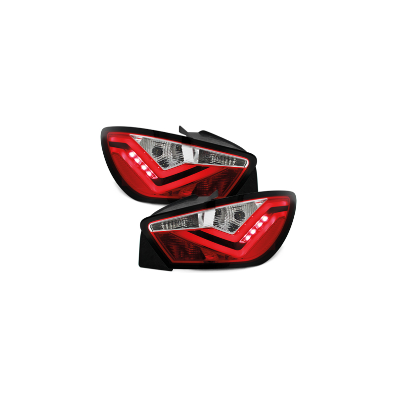 Feux arrière LED Seat Ibiza 6J FR-Design Rouge/Clair