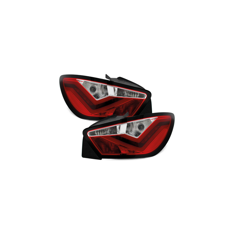 Feux arrière LED Seat Ibiza 6J FR-Design Rouge/Clair