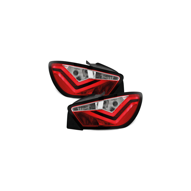 Feux arrière LED Seat Ibiza 6J FR-Design Rouge/Clair