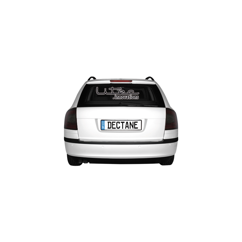 Feux arrière à LED Skoda Octavia 1Z 04-08 Rouge/Cristal