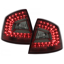 Feux arrière LITEC LED Skoda Octavia 1Z Berline  04-11 Rouge/Fumé