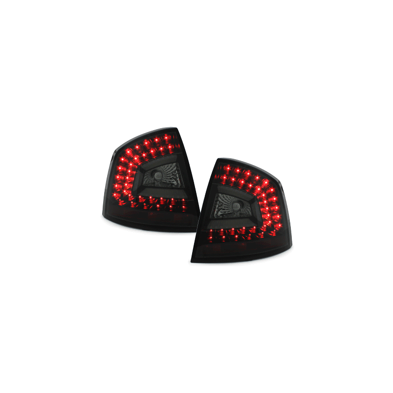 LITEC LED Rückleuchte Skoda Octavia 1Z Lim 04-11 Noir/Fumé