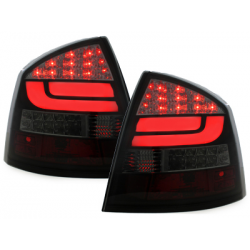 Feux arrière LED Skoda Octavia 1Z Berline  04-08 Noir/Fumé