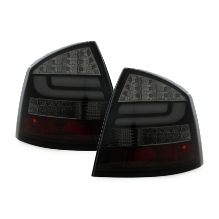 Feux arrière LED Skoda Octavia 1Z Berline  04-08 Noir/Fumé