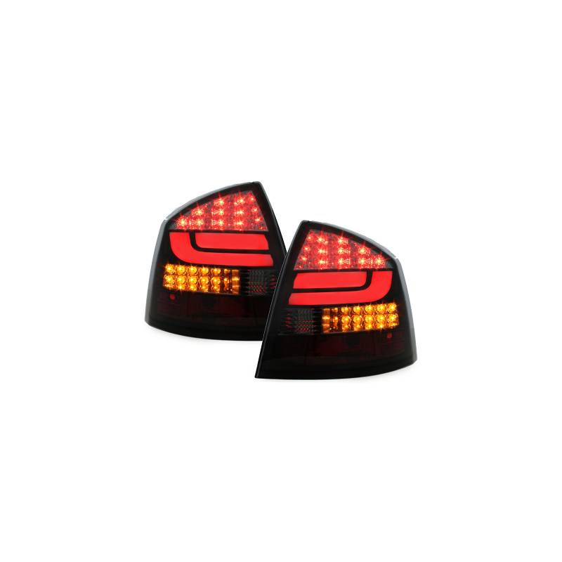 Feux arrière LED Skoda Octavia 1Z Berline  04-08 Noir/Fumé