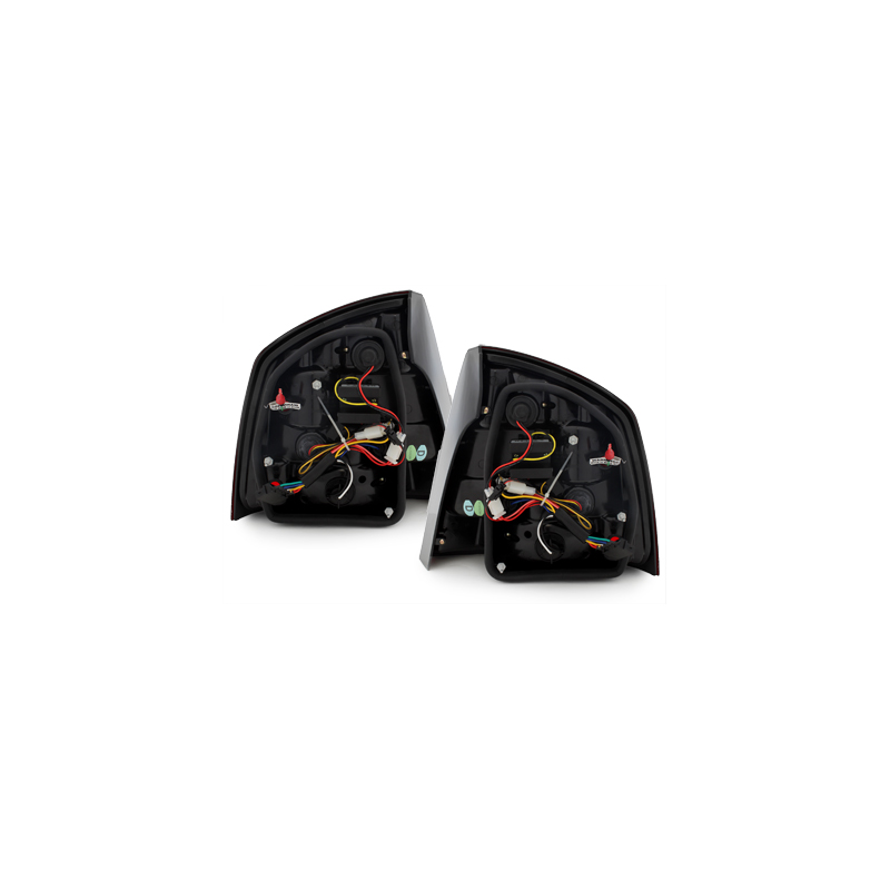 Feux arrière LED Skoda Octavia 1Z Berline  04-08_Rouge/Fumé