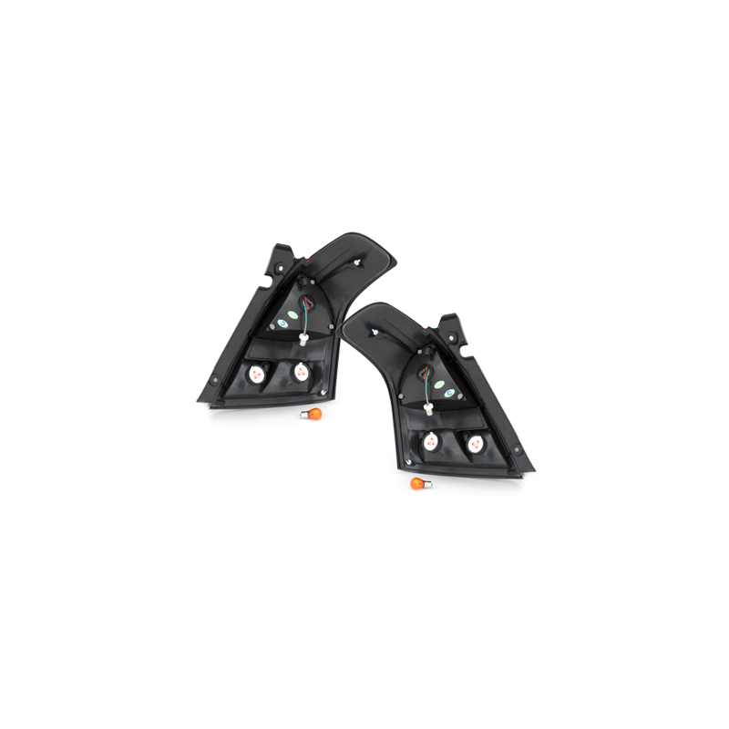 Feux arrière LED Suzuki Swift 05-09  rouge/Fumé