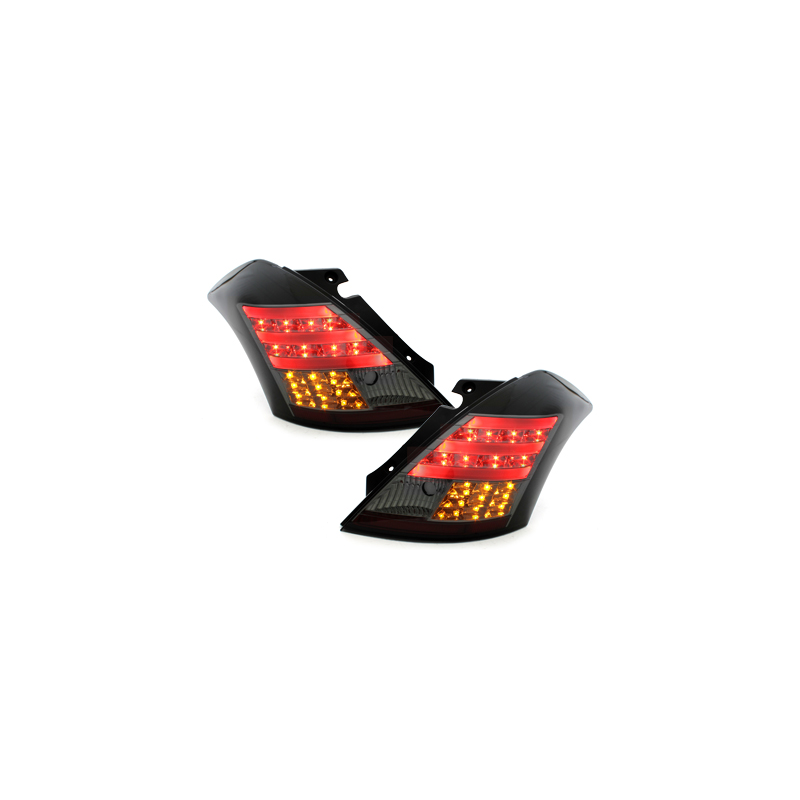 Feux arrière LED Suzuki Swift Sport 11+-Noir/Fumé
