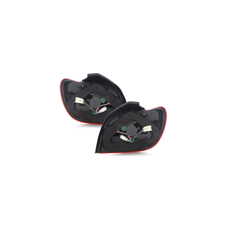 Feux arrière LED Toyota Yaris 98-03  rouge/cristal