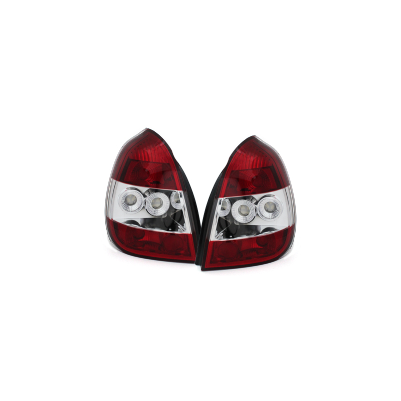 Feux arrière Toyota Corolla E11 97-00 3T  rouge/cristal
