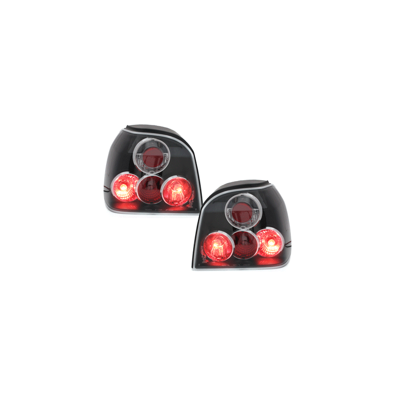 Feux arrière VW Golf III 91-98 noir