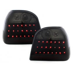 Feux arrière LED VW Golf III 91-98 - Noir/Fumé