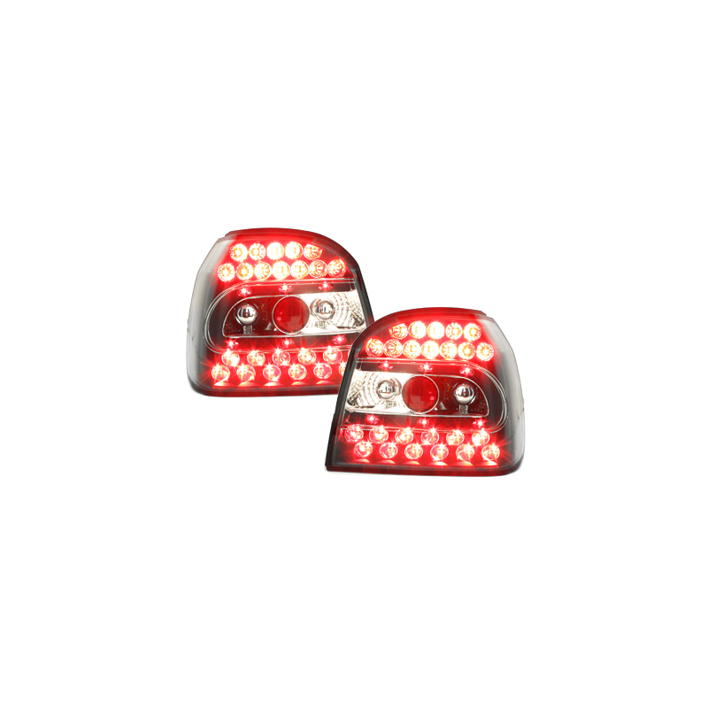 Feux arrière LED VW Golf III 91-98 Noir