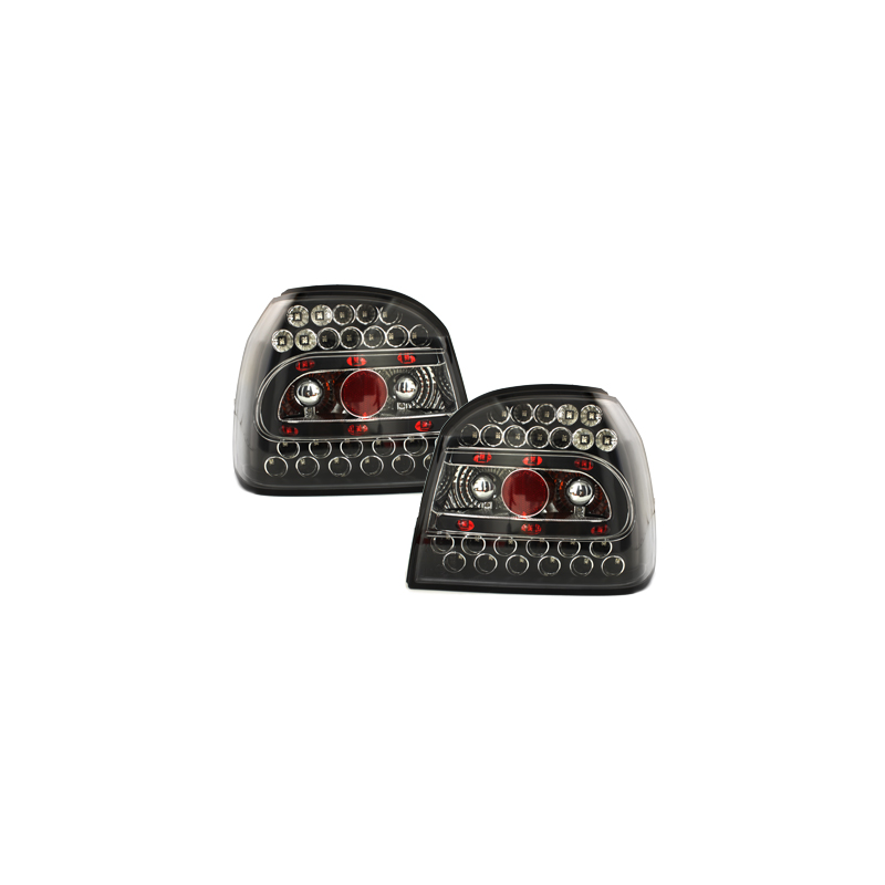 Feux arrière LED VW Golf III 91-98 Noir